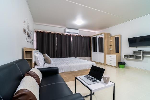 Зонирование однокомнатной квартиры: способы создания спальни и гостиной